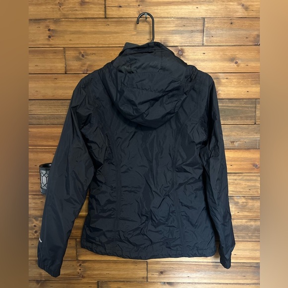 The North Face Hyvent woman’s outdoor Jacket with hoodie size small color black - Picture 4 of 9
